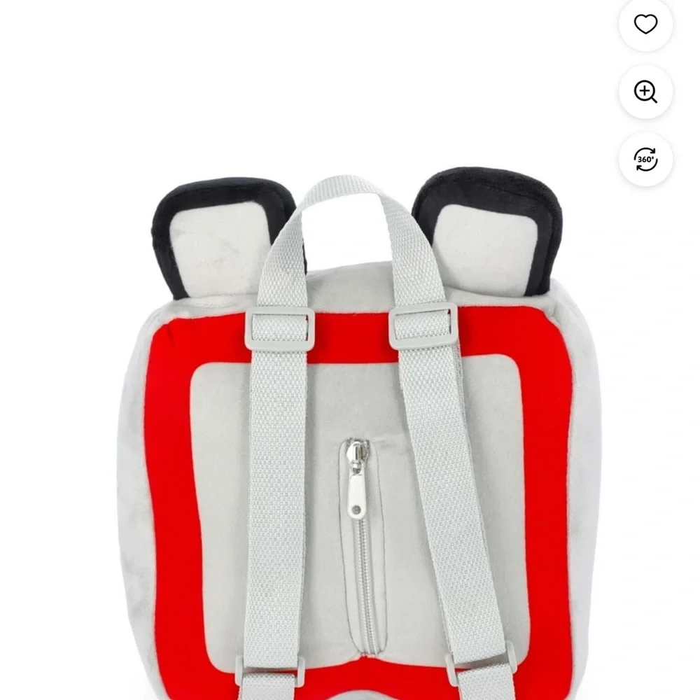 Minecraft Wolf Plush backpack